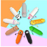 Trousse en Silicone Souple 2-en-1 - Kawaii- Girafe - Legami