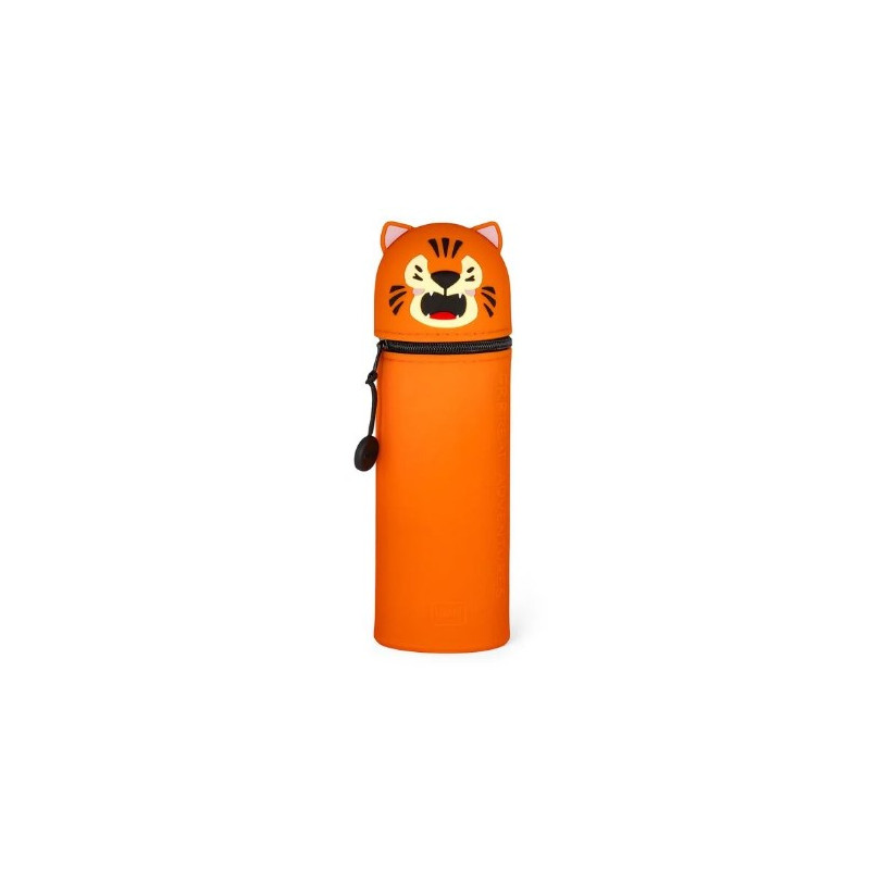 Trousse en Silicone Souple 2-en-1 - Kawaii- Tiger - Legami