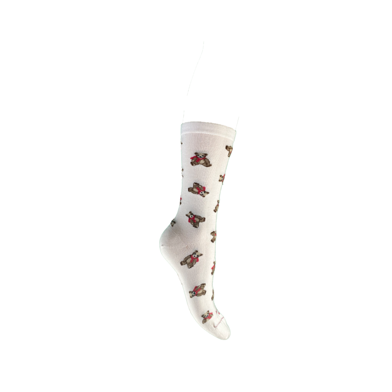 Chaussettes Ecru Semis Teddy 56843 - Labonal