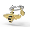 Porte-clés Abeille et son essaim- Metalmorphose