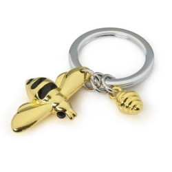 Porte-clés Abeille et son essaim- Metalmorphose
