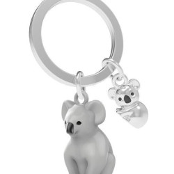 Porte-clés Koala et son petit - Metalmorphose