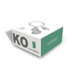 Porte-clés Koala et son petit - Metalmorphose
