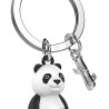 Porte-clés Panda et son bambou - Metalmorphose