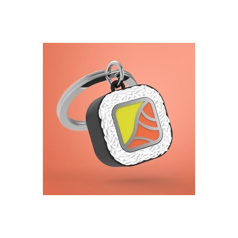 Porte-clés Sushi - Metalmorphose