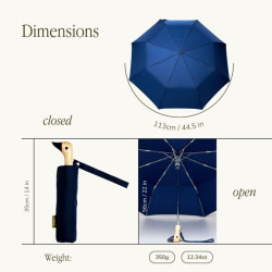 Parapluies marine - Original Duckhead - Achat en ligne - Jaines