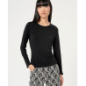 T-Shirt noir NEBU014 - Surkana
