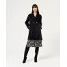 Manteau noir SEFI411 - Surkana