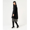 Manteau noir SEFI411 - Surkana