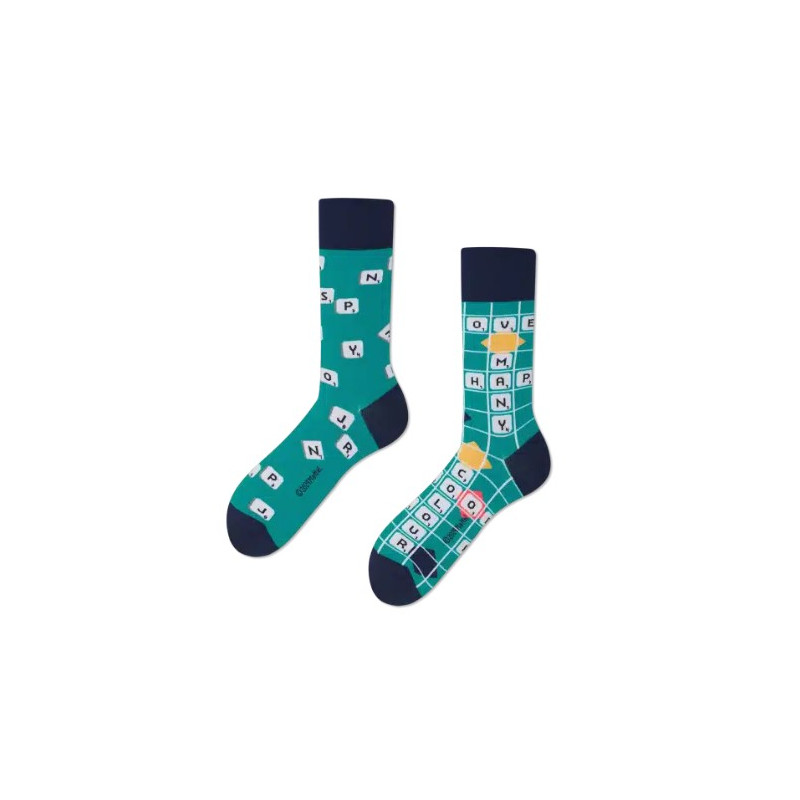 Chaussettes dépareillées SCRABBLE - Many Mornings