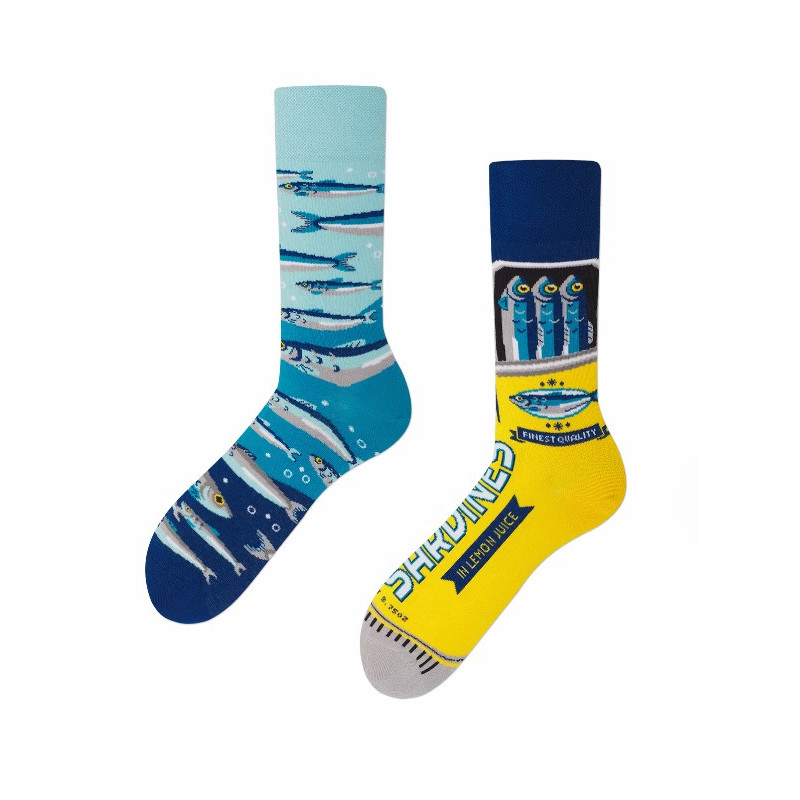 Chaussettes dépareillées THE SARDINES- Many Mornings