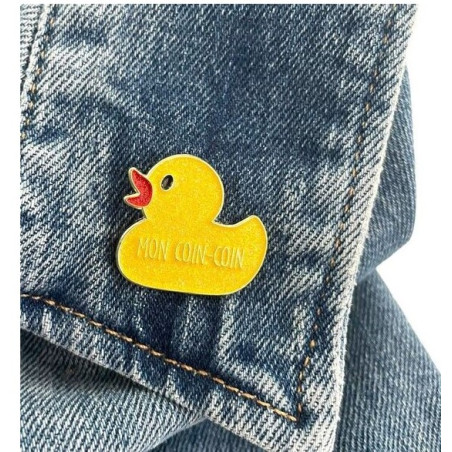 Pin's mon coin-coin - Madame La Mouette - Achat en ligne - Jaines