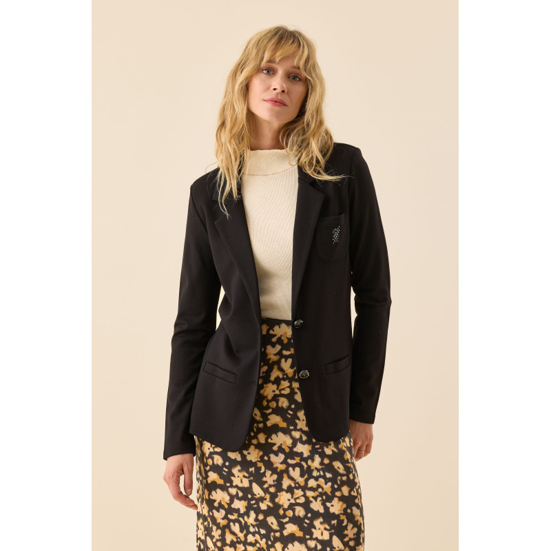 Blazer milano noir DV089 - Diplodocus