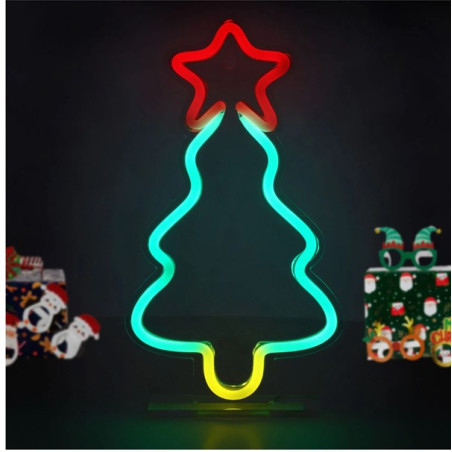 Néon Sapin - Xmas Tree  - Legami - Achat en ligne - Jaines