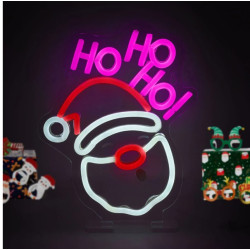 Néon Pére Noël - Santa...