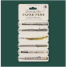 Set de 6 stylos Paperpens - Catwalk