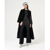 Cardigan noir pailleté NEXU335 - Surkana