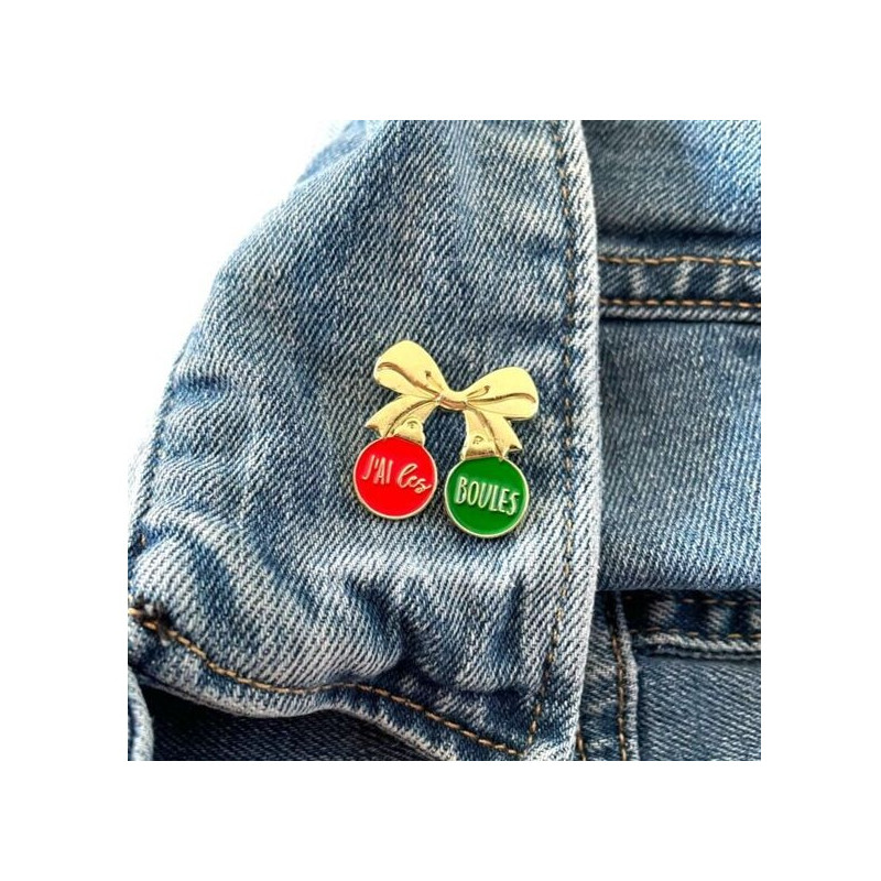 Pin’s J'ai les boules - Madame La Mouette
