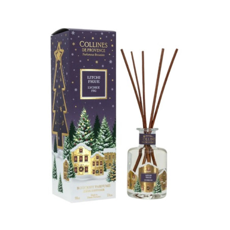 Bouquet Parfumé Noël Litchi Figue - Collines de Provence - Achat en ligne - Jaines