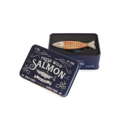 Couteau multi-fonction Saumon boîte métal - Jaïnès & Co
