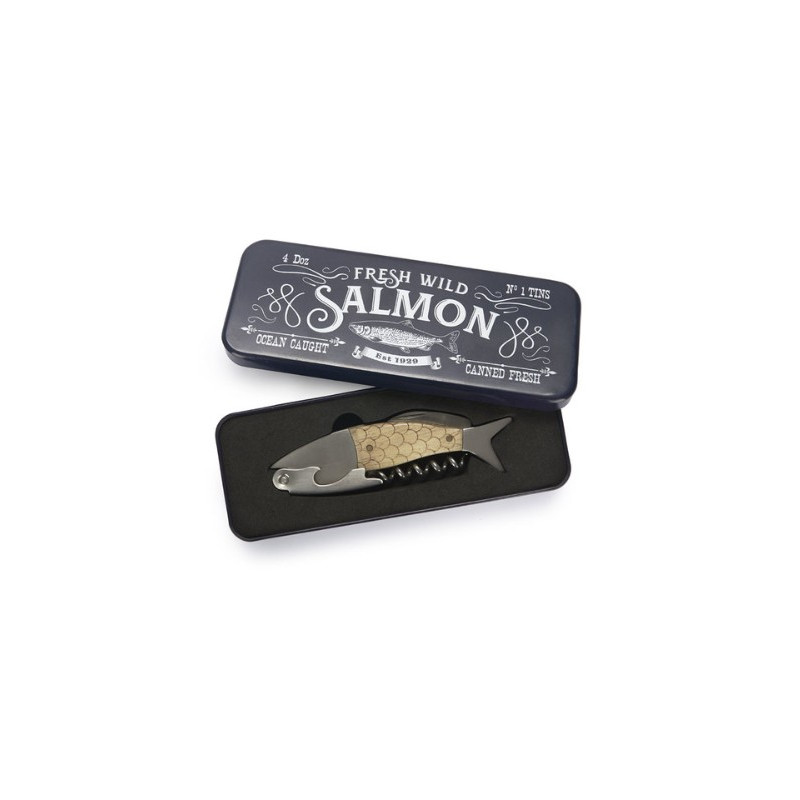 Tire-Bouchon Poisson bois clair- Jaïnès & Co