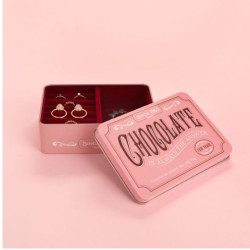 Boîte à bijoux Chocolat rose - Jaïnès & Co