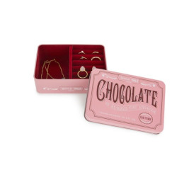 Boîte à bijoux Chocolat rose - Jaïnès & Co