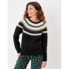 Pull Frost Vili Black - La Fiancée - Achat en ligne - Jaines