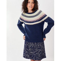 Pull Frost Bleu nuit - La Fiancée - Achat en ligne - Jaines