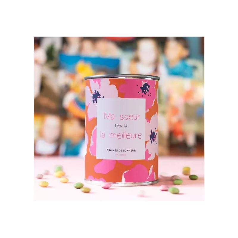 Graines de fleurs MA SOEUR T'ES LA MEILLEURE - Mauvaises Graines