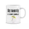 Mug retraité à temps complet - Les Cornichons