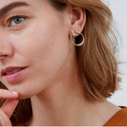 Clous PLEATS Ouverts avec cabochons- Les Femmes à Barbes