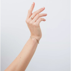 Bracelet PLEATS Maxi pampilles - Les Femmes à Barbes