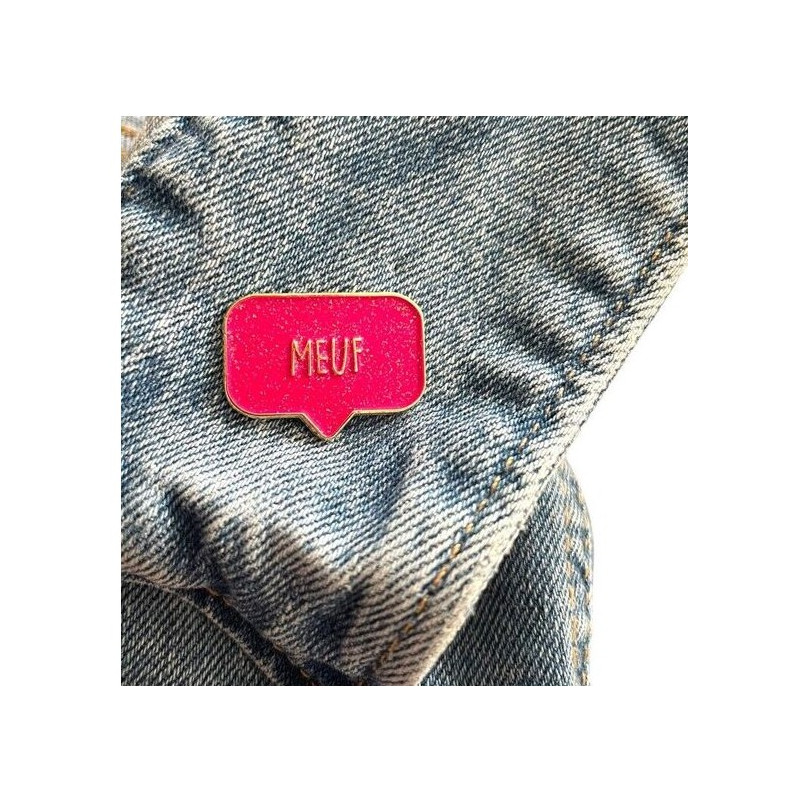 Pin's Meuf - Madame La Mouette