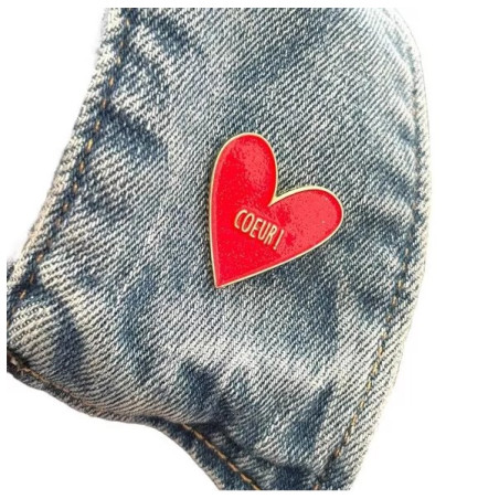 Pin's cœur ! - Madame La Mouette - Achat en ligne - Jaines
