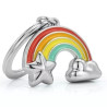 Porte-clés Arc-en-ciel- Metalmorphose