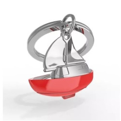 Porte-clés Voilier- Metalmorphose