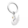 Porte-clés Cygne - Metalmorphose
