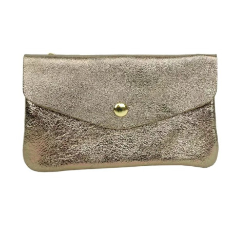 Grand porte-monnaie en cuir bronze - Jaïnès & Co - Achat en ligne - Jaïnès