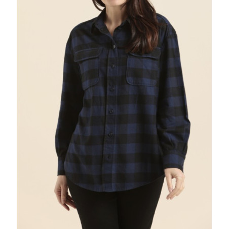 Chemise à carreau CLUSAZ - Mât de Misaine - Achat en ligne - Jaines