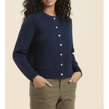 Cardigan TENON 562 - Mât de Misaine - Achat en ligne - Jaines