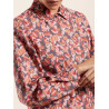 Chemise Imprimé Corail CATBA ML-3054 - Mât de Misaine