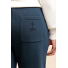 Pantalon bleu molleton PAGATE 615 - Mât de Misaine