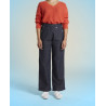 Pantalon Rayé Navy PONT-25268 - Mât de Misaine