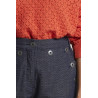 Pantalon Rayé Navy PONT-25268 - Mât de Misaine