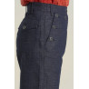Pantalon Rayé Navy PONT-25268 - Mât de Misaine