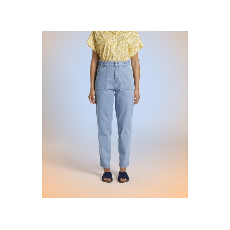 Pantalon Bleach Clair PONTIVY-34728 - Mât de Misaine