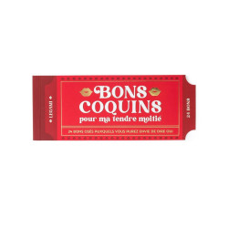 Carnet de 24 Bons Coquins -...