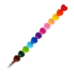 12 crayons de couleur...