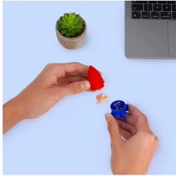 Taille-Crayon avec Gomme - Fusée- Legami